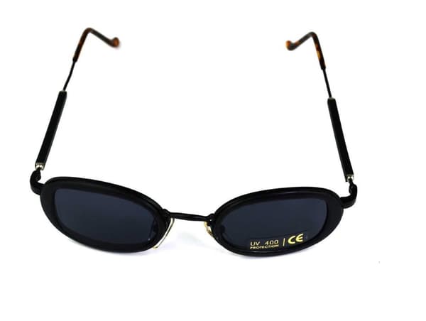 Sunglasses black with black lens