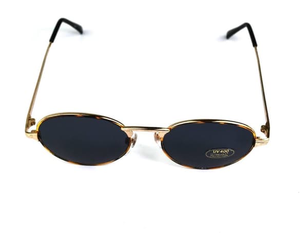 Sunglasses Gold, tortoiseshell with black lens