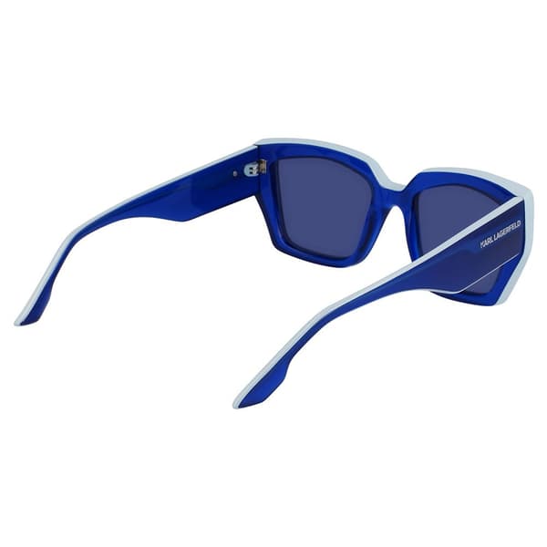 Karl Lagerfeld Solglasögon 6143s Blå Blue/CAT3 Man