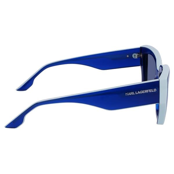 Karl Lagerfeld Solglasögon 6143s Blå Blue/CAT3 Man