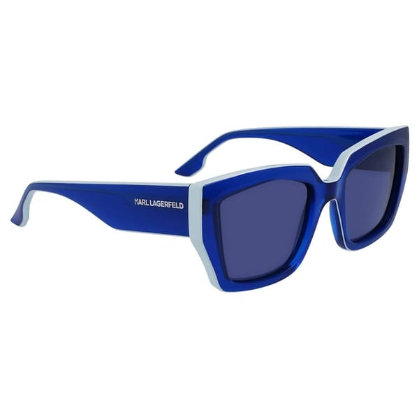 Karl Lagerfeld Solglasögon 6143s Blå Blue/CAT3 Man