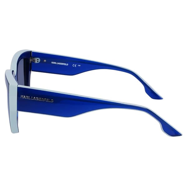 Karl Lagerfeld Solglasögon 6143s Blå Blue/CAT3 Man