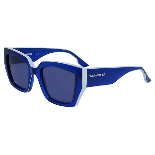 Karl Lagerfeld Solglasögon 6143s Blå Blue/CAT3 Man