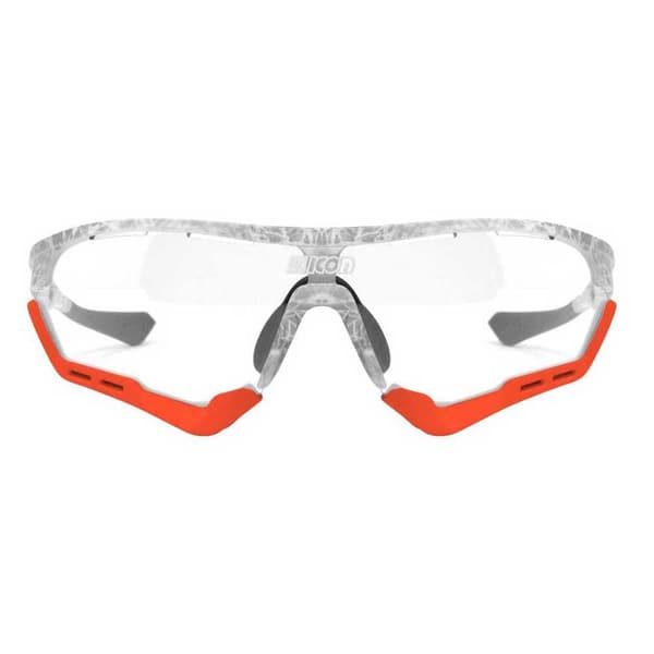 Scicon Aerotech Foto Kromatiske Solbriller Hvid Red Mirror/CAT1-3