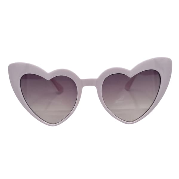 Hjerte solbriller Light Pink