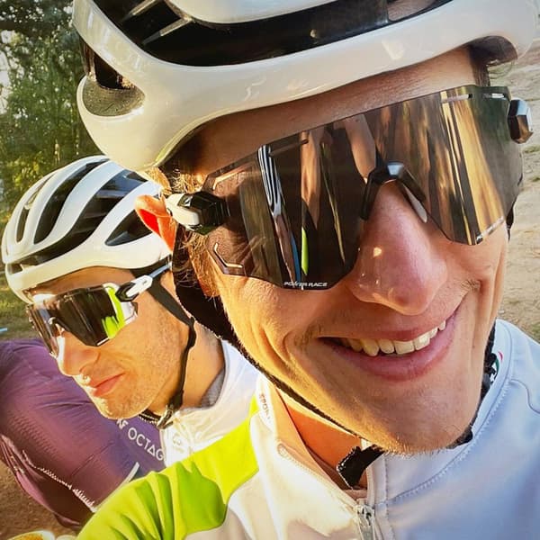 Power Race Aviator Solbriller Blå Blue Mirror/CAT3