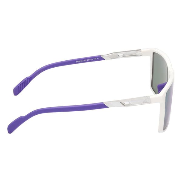 Adidas Polariserede Solbriller Sp0058 Hvid Mand