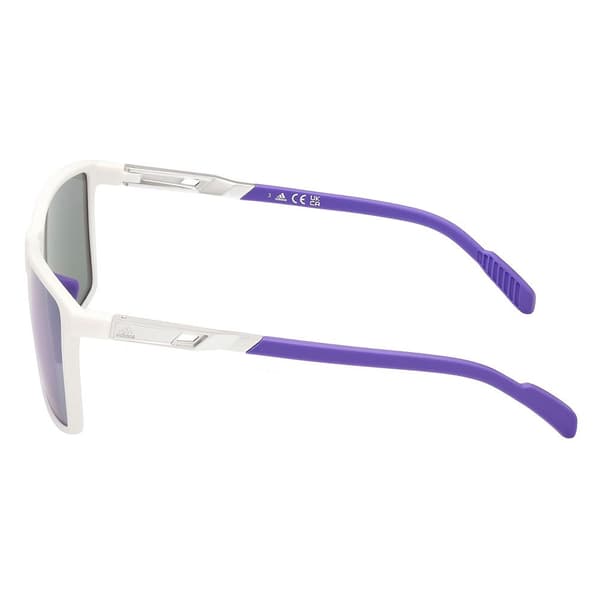 Adidas Polariserede Solbriller Sp0058 Hvid Mand