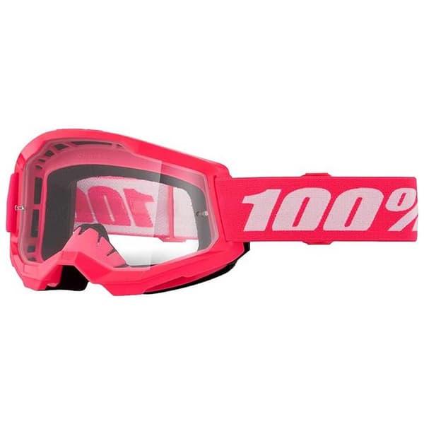 100percent Strata 2 Aurinkolasit Punainen,Pinkki Clear Lens/CAT0