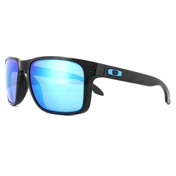 Solglasögon - Oakley - Holbrook XL OO9417-03 - Polerad svart - Prizm Sapphire linser - Sport