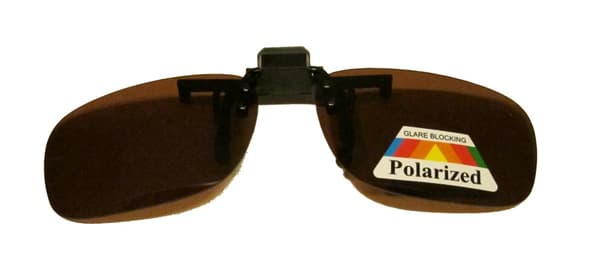 Clip-on solbriller