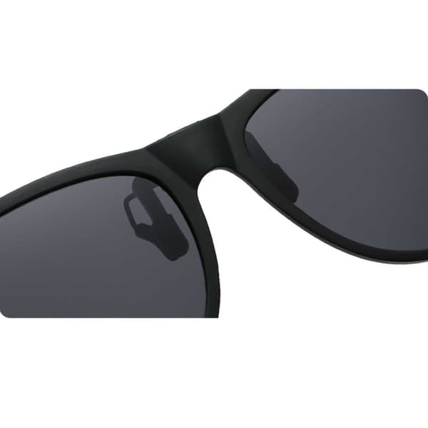 Polariserade Wayfarer Clip On Solglasögon Flip Up Svart