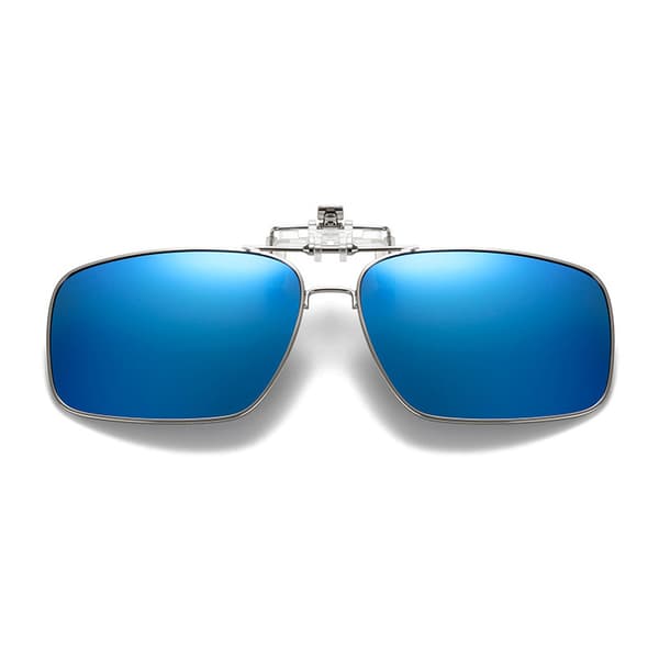 Flip Up Metal Clip-on solbriller Flip Up Blue