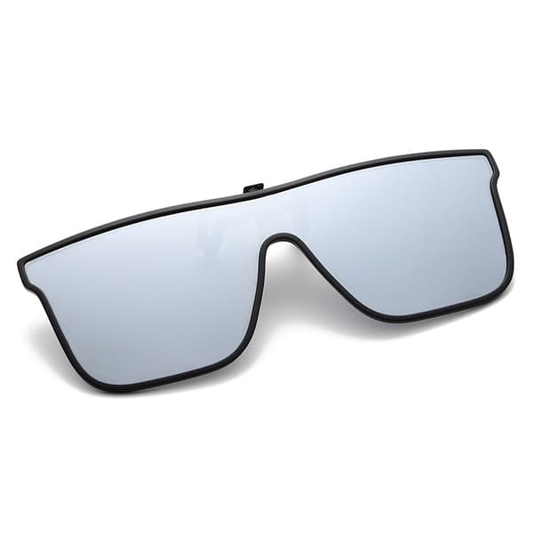 Sport Clip On Solglasögon Flip Up Silver