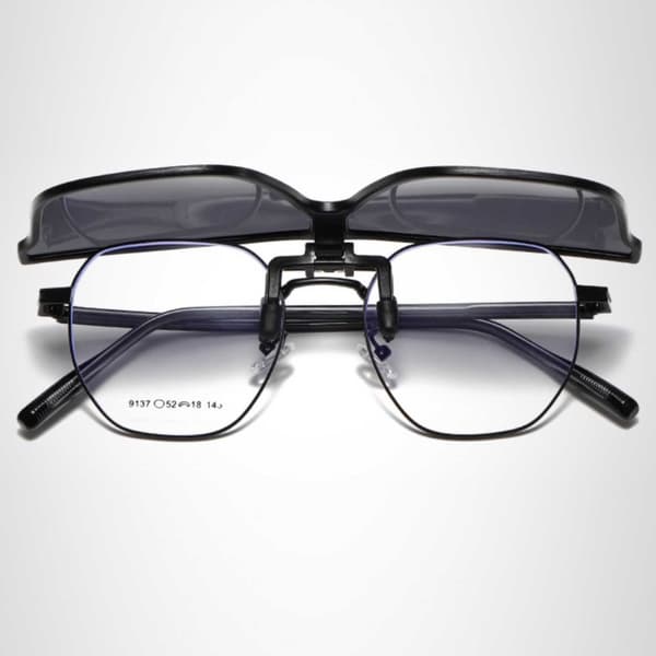 Sport Clip On Solbriller Flip Up Night Vision