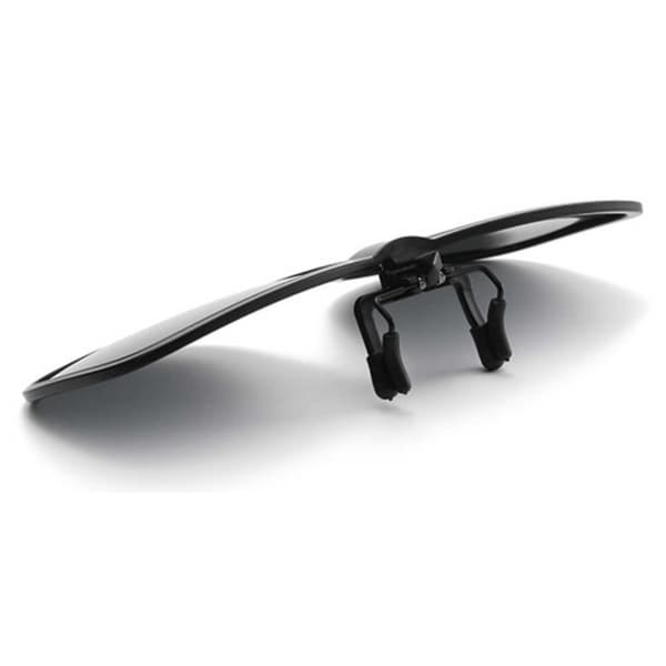 Flip Up aurinkolasit Clip-On Ruskea
