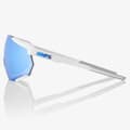 Miniatyrbillede 3 af 3: 100percent Racetrap 3.0 Solbriller Hvid Hiper Blue Multilayer Mirror/CAT3