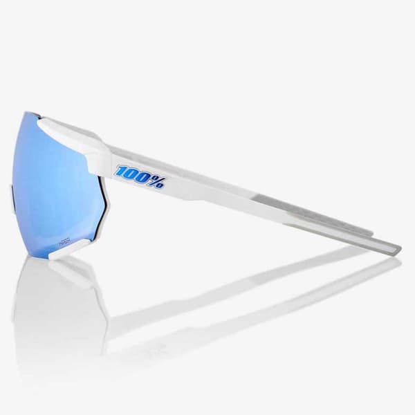100percent Racetrap 3.0 Solbriller Hvid Hiper Blue Multilayer Mirror/CAT3