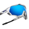 Miniatyrbild 3 av 3: 100percent Speedtrap Solglasögon Vit Hiper Blue Multilayer Mirror/CAT3