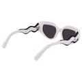 Miniatyrbillede 5 af 8: Karl Lagerfeld Solbriller 6144s Transparent White/CAT3 Mand