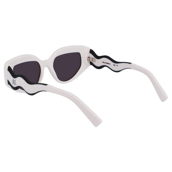Karl Lagerfeld Solbriller 6144s Transparent White/CAT3 Mand