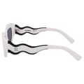 Miniatyrbillede 2 af 8: Karl Lagerfeld Solbriller 6144s Transparent White/CAT3 Mand