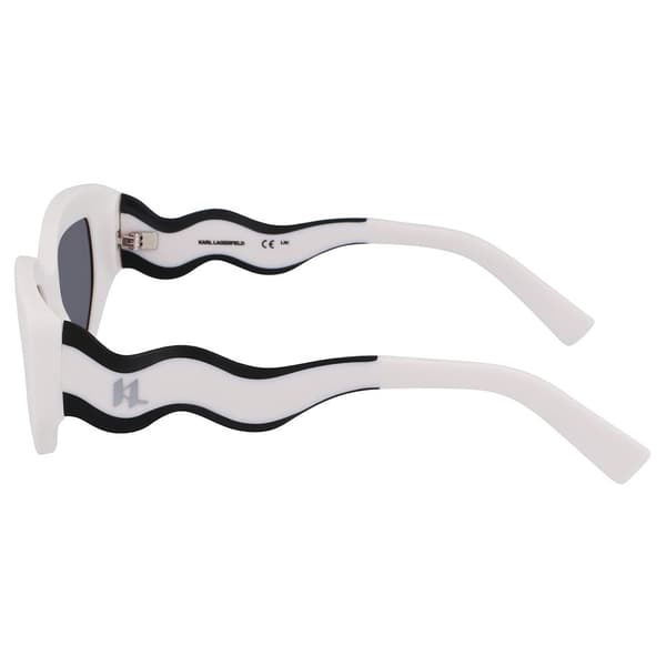 Karl Lagerfeld Solbriller 6144s Transparent White/CAT3 Mand