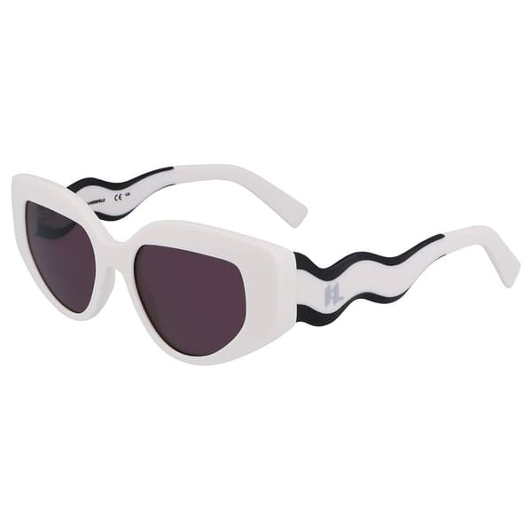 Karl Lagerfeld Solbriller 6144s Transparent White/CAT3 Mand