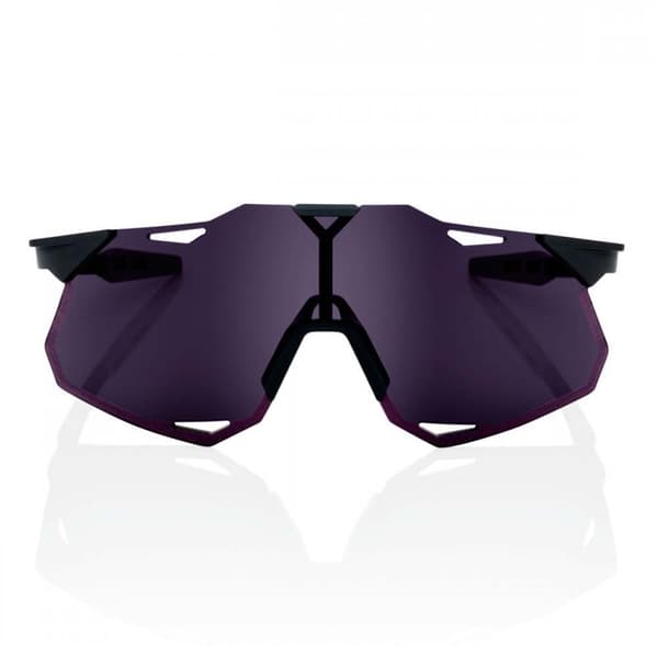 100percent Hypercraft Xs Solbriller Sort Dark Purple Lens/CAT3