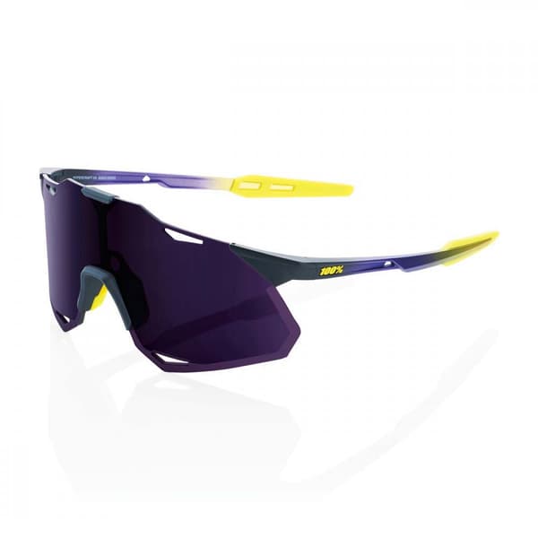 100percent Hypercraft Xs Solbriller Sort Dark Purple Lens/CAT3