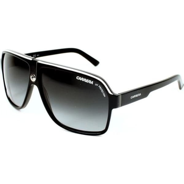 CARRERA Solglasögon 33 8V69O - För män - Kategori: 3 - Båge: svart acetat - Linser: gradient grå