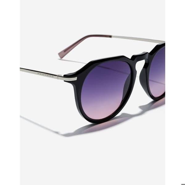 Sunglasses - Hawkers - Warwick Crosswalk - Svart - Rosa linser - UV400 skydd