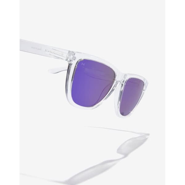Solsken - Hawkers - One Raw - Spegelglas lilac - Transparent ram - UV400 skydd