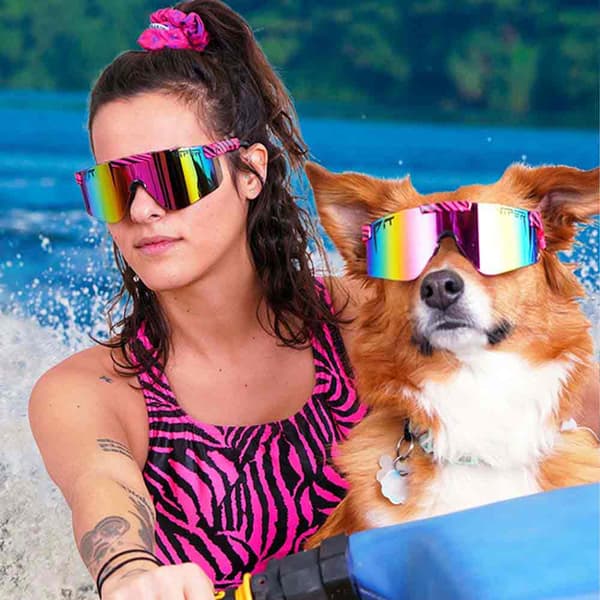 Pit Viper The 2000´s Polariserede Solbriller Flerfarvet Monster Bull Polarized/CAT3
