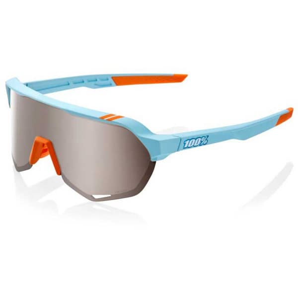 100percent S2 Solbriller Transparent HiPER Silver Mirror Lens/CAT3