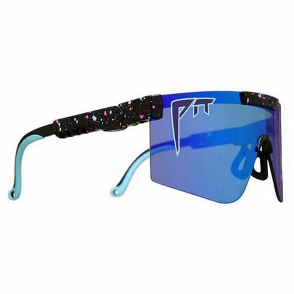 Pit Viper The 2000´s Hail Sagan Polariserede Solbriller Sort Blue Mirror/CAT3
