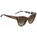 Miniatyrbilde 2 av 3: Solbriller for Kvinner Love Moschino MOL053-S-1NRF0HA Ø 50 mm