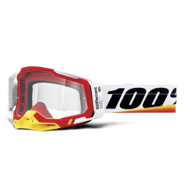 100percent Racecraft 2 Glasögon Orange Silver Flash Lens/CAT3