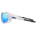 Miniatyrbillede 3 af 4: 100percent Speedtrap Spejlbriller Hvid,Sort Mirror Multilayer Hiper Blue/CAT3