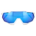 Miniatyrbillede 2 af 4: 100percent Speedtrap Spejlbriller Hvid,Sort Mirror Multilayer Hiper Blue/CAT3