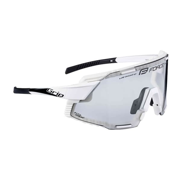 Force Grip Foto Kromatiska Solglasögon Vit Clear/CAT1-3