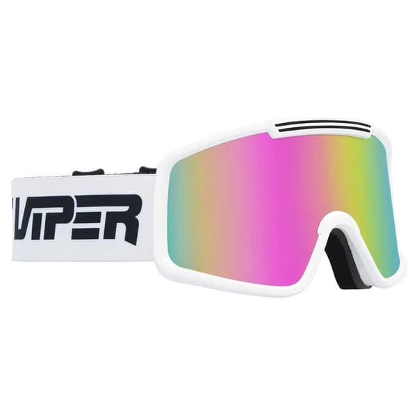 Pit Viper The Miami Nights Large Solbriller Transparent Pink Revo/CAT3