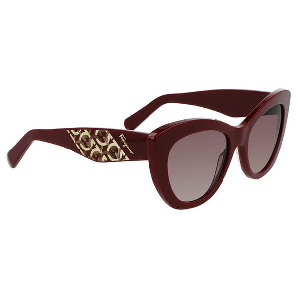 Salvatore Ferragamo Sf1022s-603 Solbriller Til Kvinder Rød  Mand
