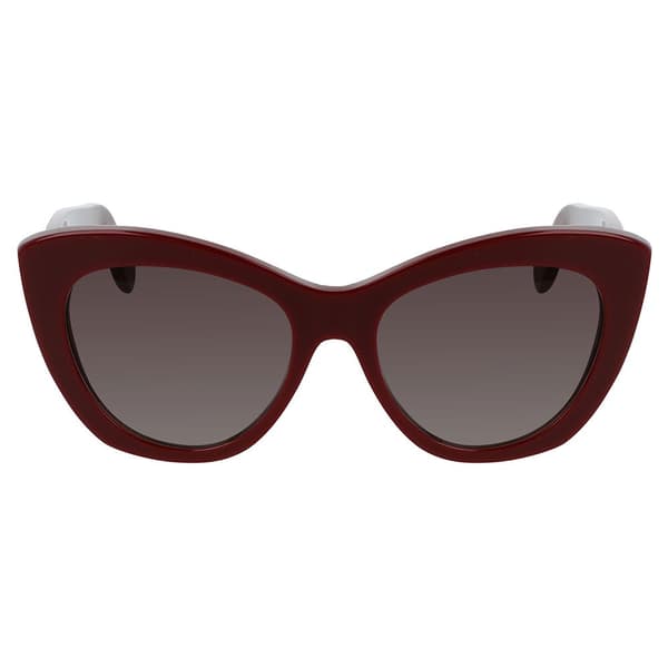 Salvatore Ferragamo Sf1022s-603 Solbriller Til Kvinder Rød  Mand