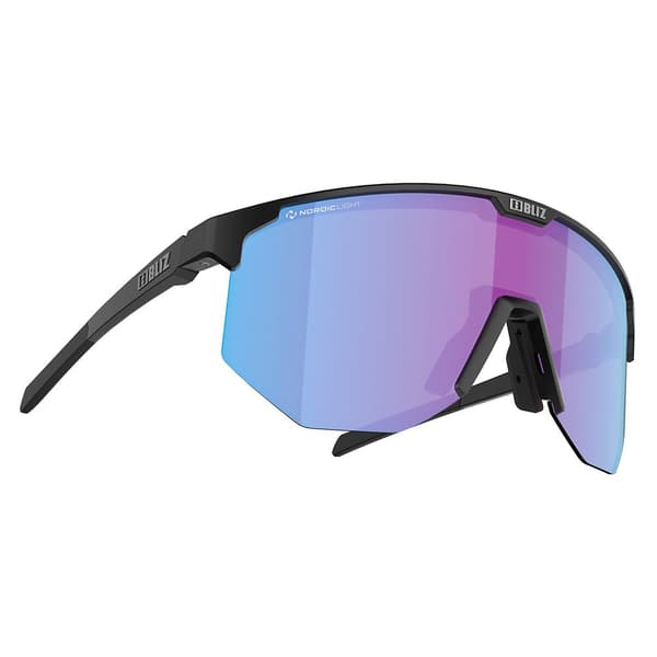 Bliz Hero Small Nano Optics Nordic Light Solglasögon Svart Violet Blue Multi/CAT2