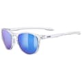 Miniatyrbillede 1 af 4: Uvex Lgl 53 Solbriller Transparent Mirror Blue/CAT3