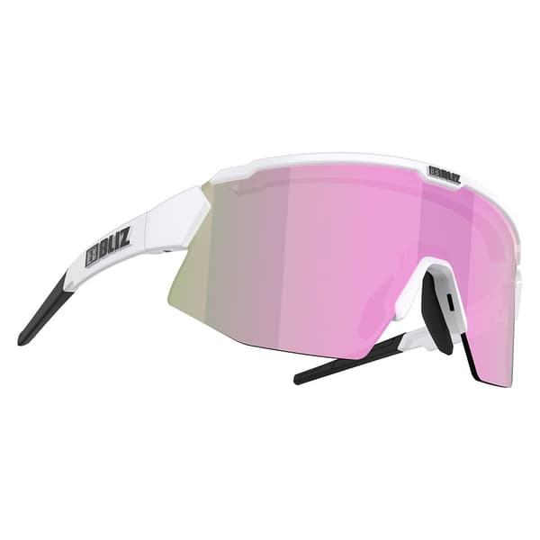 Bliz Breeze Padel Edition Lasten Aurinkolasit Valkoinen Brown With Rose Multicoating/CAT3+Clear/CAT0