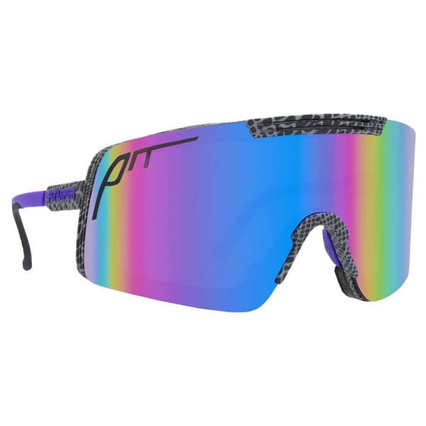 Pit Viper The Mangrove Synthesizer Solbriller Transparent Blue Purple Revo/CAT3