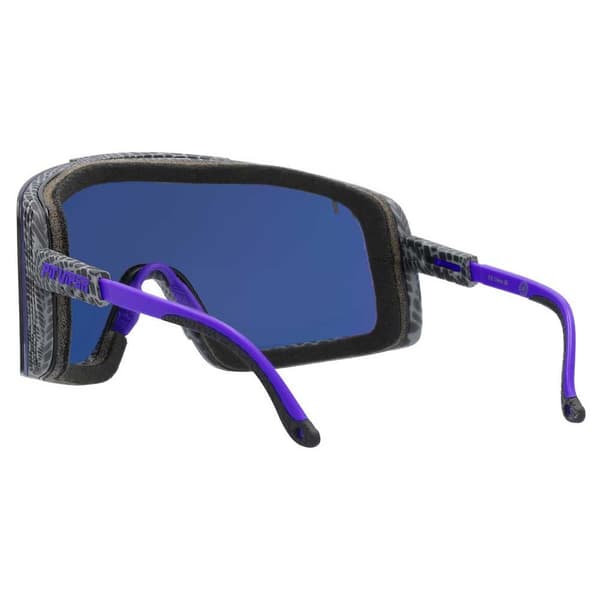 Pit Viper The Mangrove Synthesizer Solbriller Transparent Blue Purple Revo/CAT3