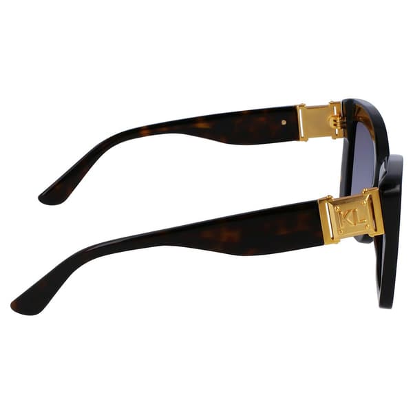 Karl Lagerfeld 6139s Solglasögon För Kvinnor Brun Tortoise/CAT3 Man